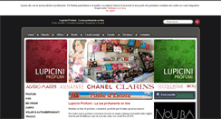 Desktop Screenshot of lupicini.it